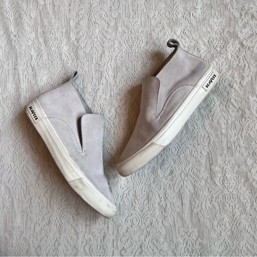 SeaVees Huntington middie suede slip on sneaker
